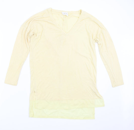 Savida Womens Yellow   Pullover Jumper Size 8