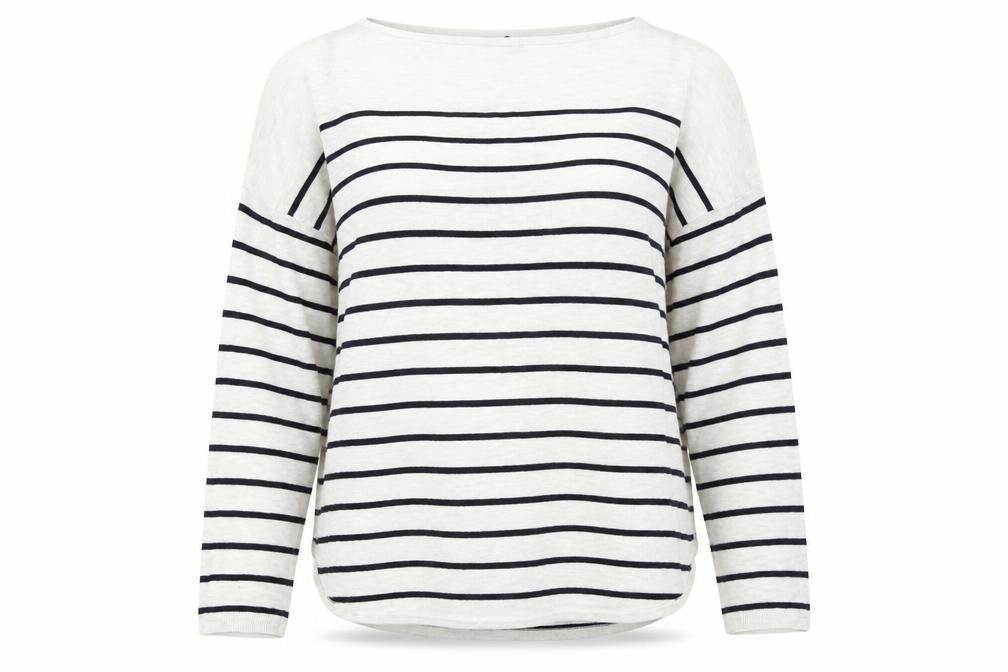 H&M Womens Multicoloured Striped Knit Pullover Jumper Size M