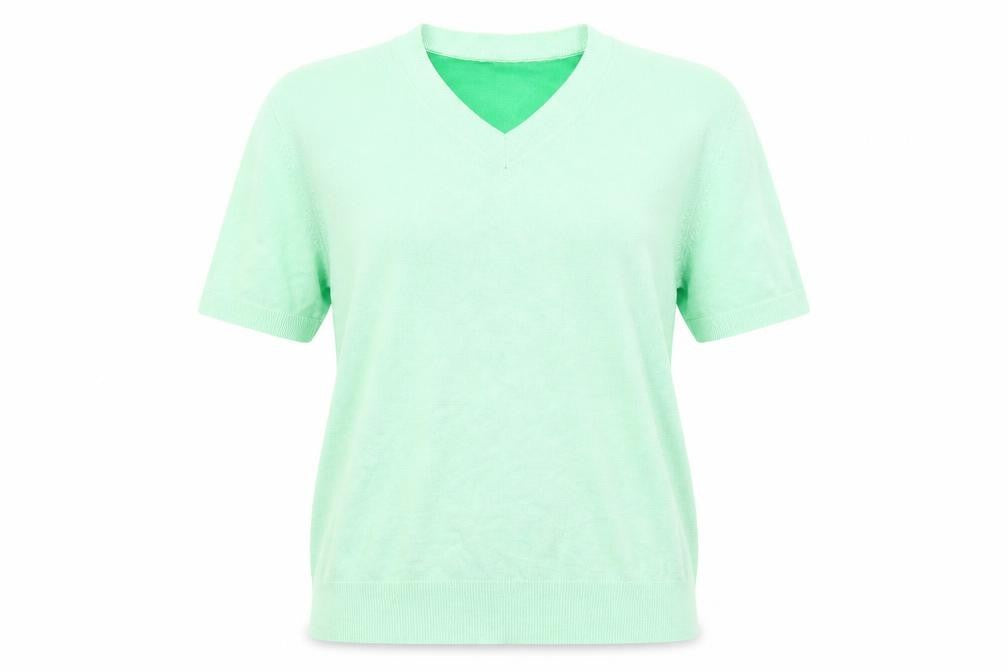Marks & Spencer Womens Green  Knit Pullover Jumper Size 14
