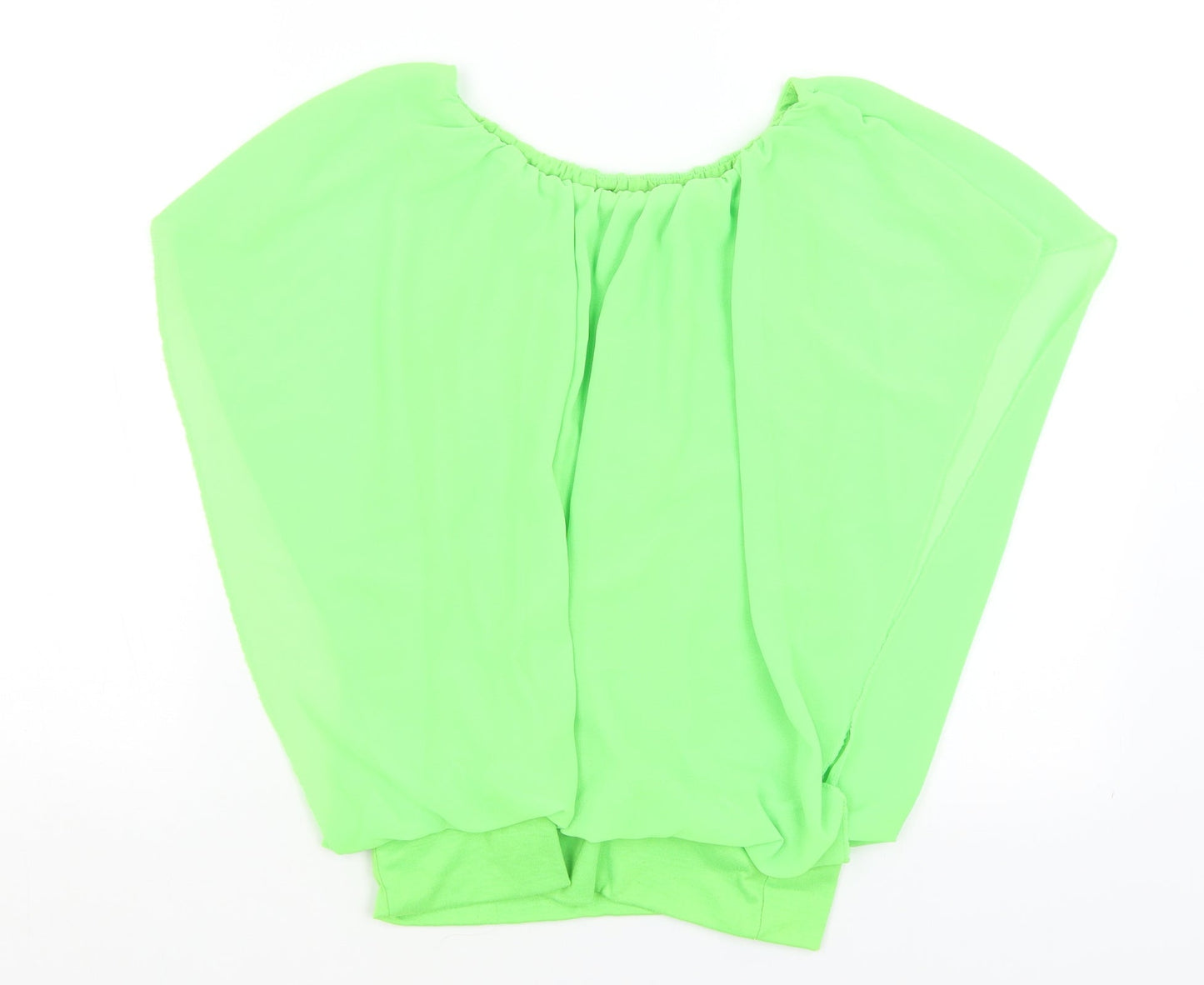 Preworn Womens Green   Basic Blouse Size S