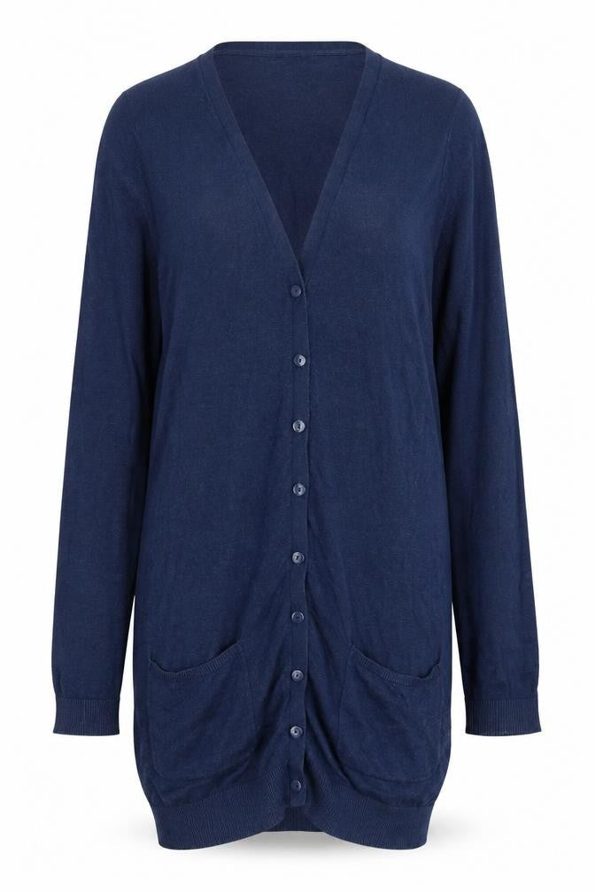 Divided Womens Blue   Cardigan Jumper Size 6