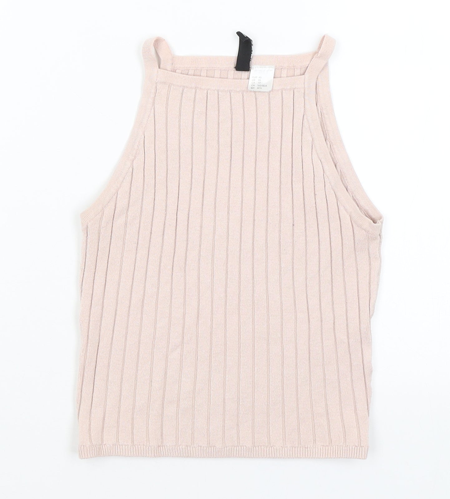 Divided Womens Pink   Cropped Tank Size XS