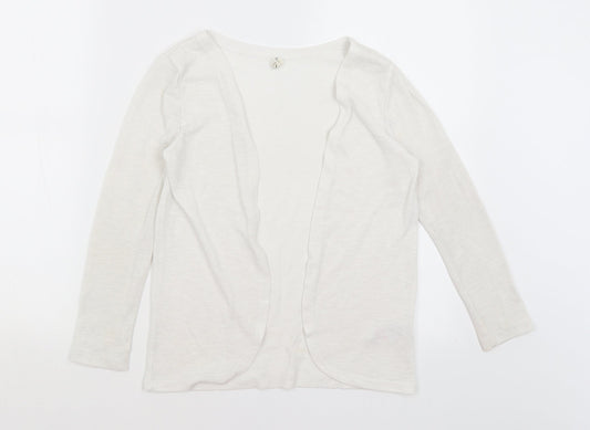 Young Dimension Girls White   Shrug Jumper Size 9-10 Years