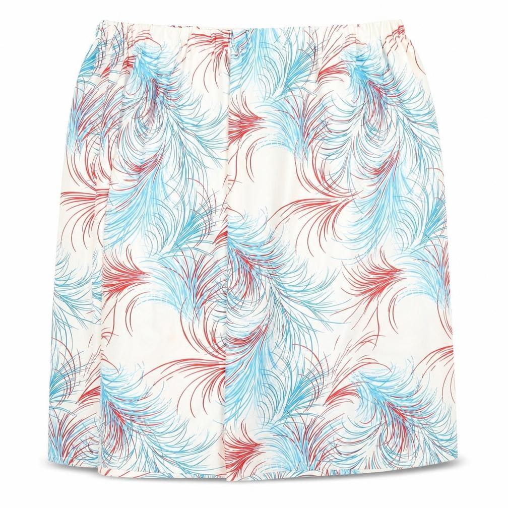 Preworn Womens White   A-Line Skirt Size 26