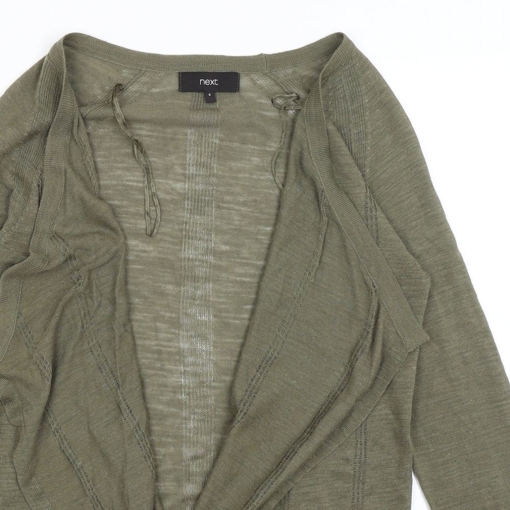 NEXT Womens Green   Shrug Jumper Size 8
