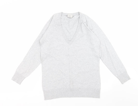 NEXT Womens Grey  Knit Pullover Jumper Size 10