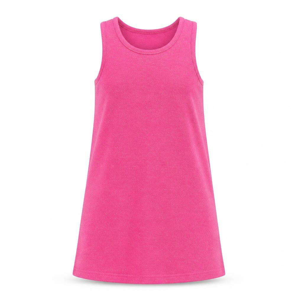 George Girls Pink   Tank Dress  Size 5-6 Years