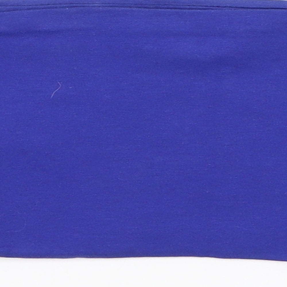 Topshop Womens Blue   Basic Tank Size 8