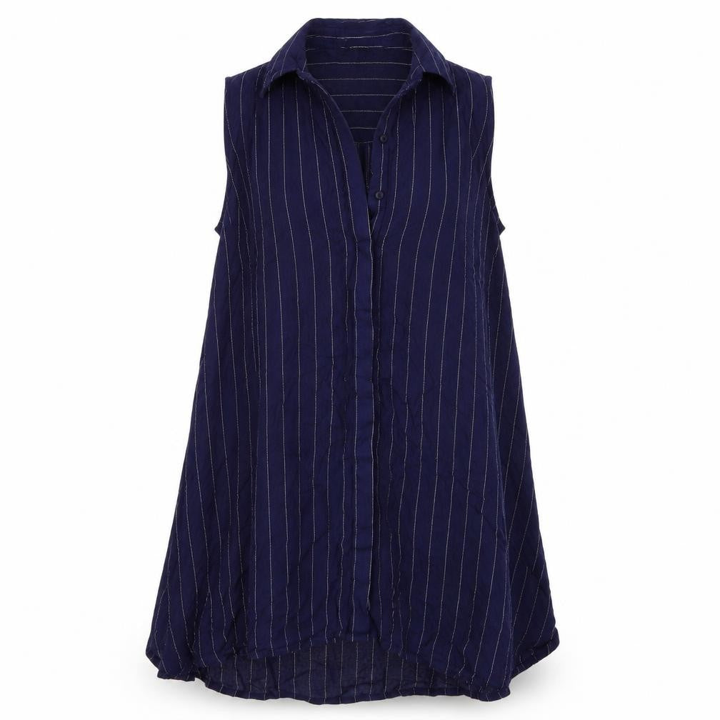 Atmosphere Womens Blue Houndstooth  Shirt Dress  Size 10