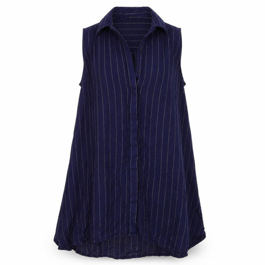 Atmosphere Womens Blue Houndstooth  Shirt Dress  Size 10