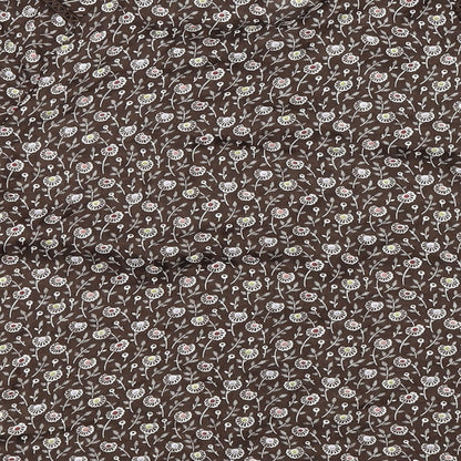 Next Womens Brown Floral  Basic Blouse Size 6