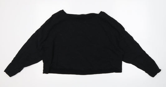 Atmosphere Womens Black   Pullover Sweatshirt Size 12