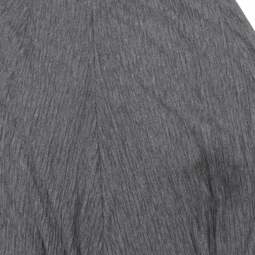 Gerry Weber Womens Grey   A-Line Skirt Size 14