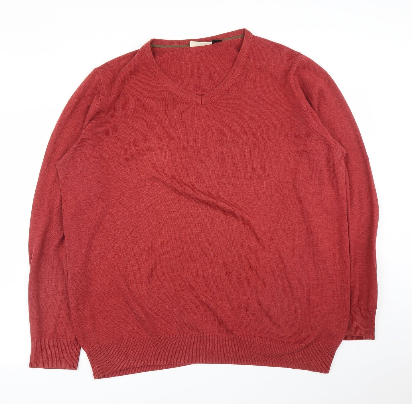 Nobel League Mens Red   Pullover Jumper Size 2XL