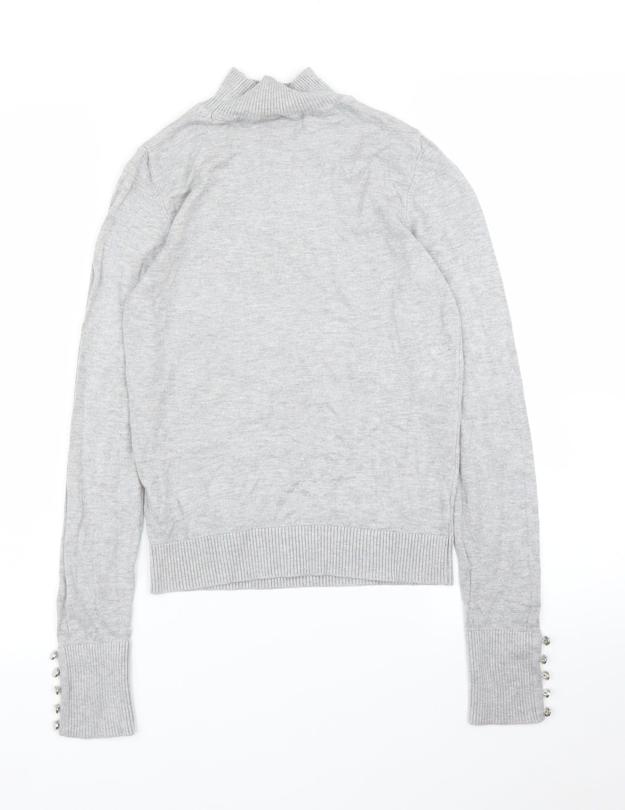 Topshop Womens Grey   Pullover Jumper Size 10