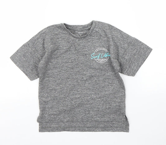 Primark Boys Grey   Basic T-Shirt Size 2 Years