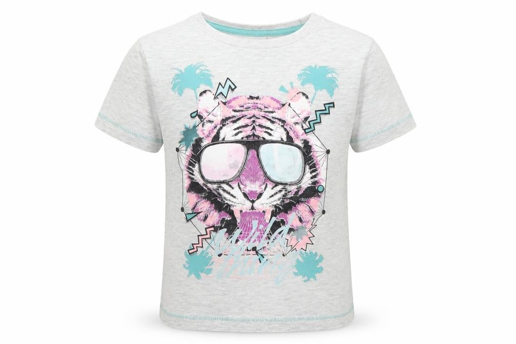 Tu Boys Grey   Basic T-Shirt Size 5 Years