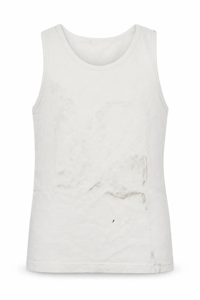George Girls White   Basic Tank Size 11-12 Years