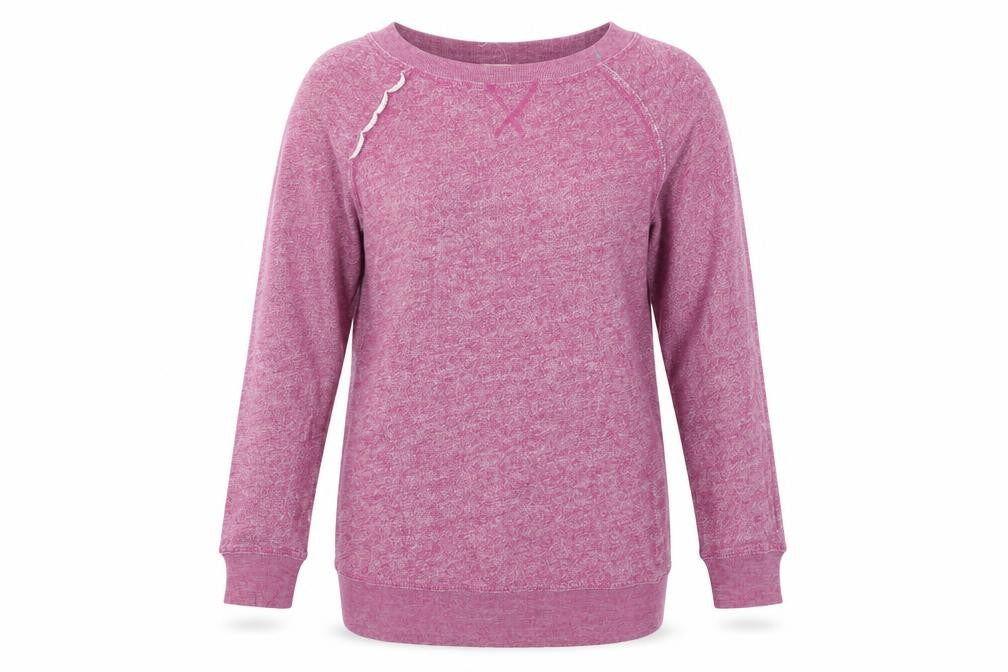 Caslon Womens Purple   Pullover Jumper Size M