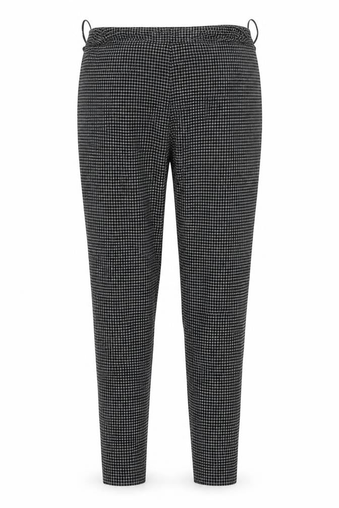 New Look Womens Black Check  Trousers  Size 10 L29 in