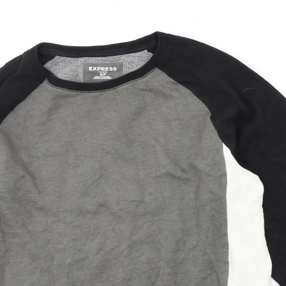 express  Womens Grey   Pullover Jumper Size S