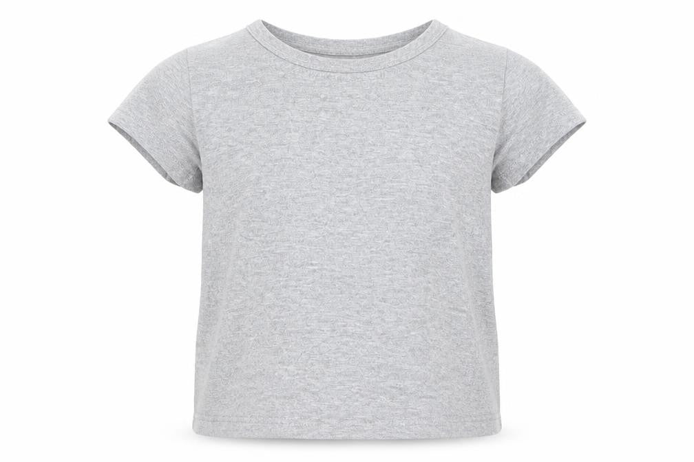 George Girls Grey   Basic T-Shirt Size 4-5 Years