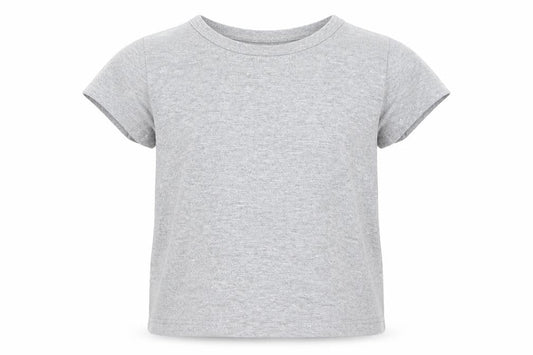 George Girls Grey   Basic T-Shirt Size 4-5 Years