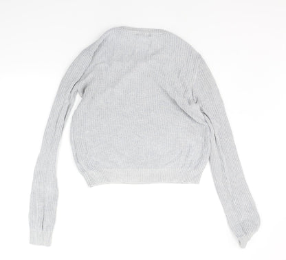 Brave Soul Womens Grey   Pullover Jumper Size 14