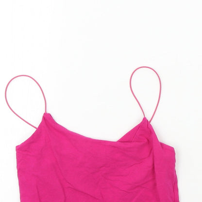 Primark Womens Pink   Basic Tank Size 6