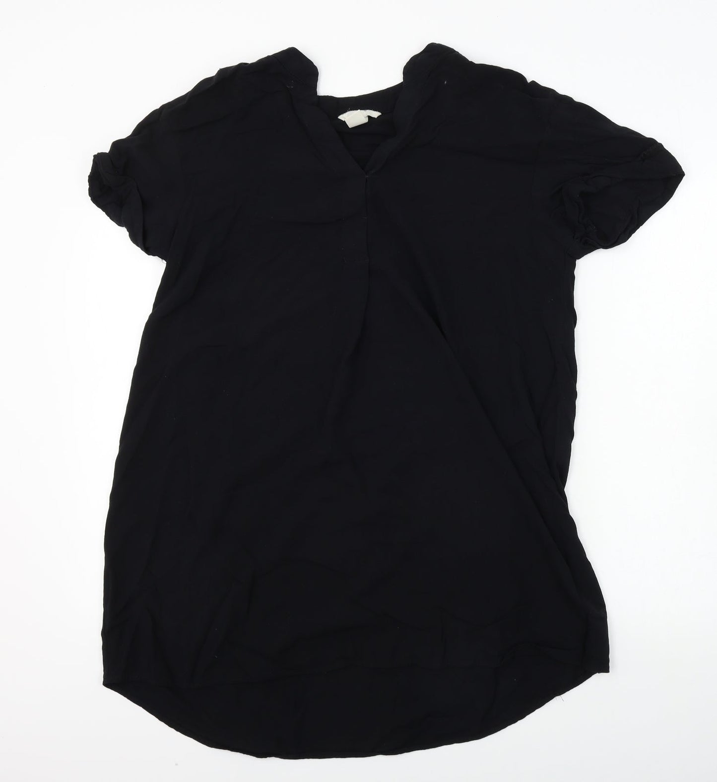 H&M  Womens Black   Basic Blouse Size S