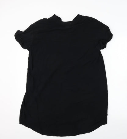 H&M  Womens Black   Basic Blouse Size S