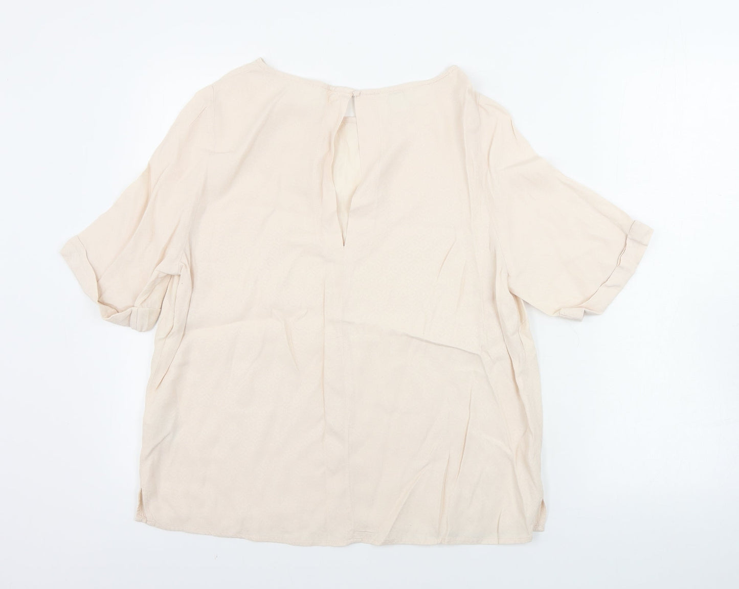 Monsoon  Womens Beige   Basic Blouse Size 12