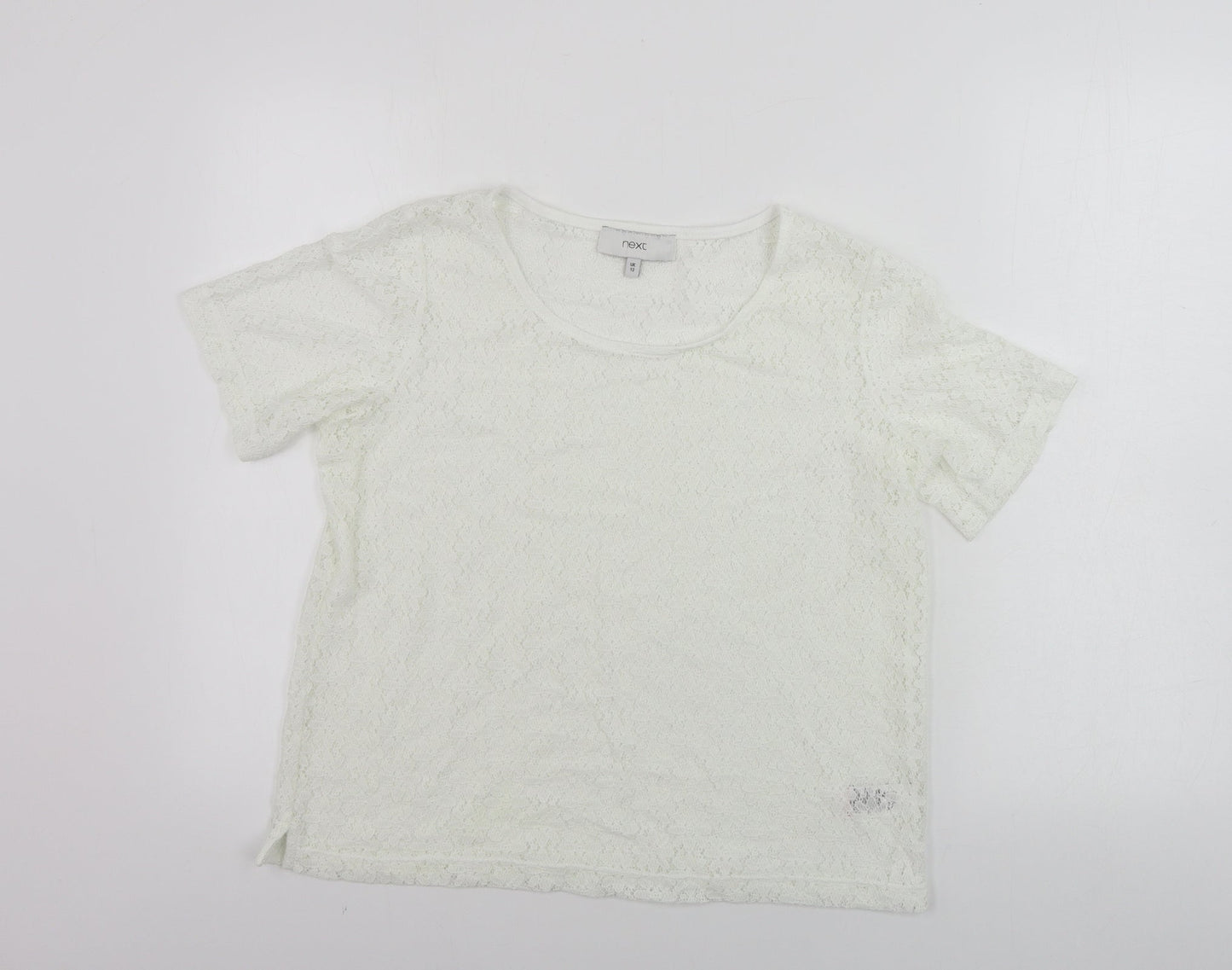 NEXT  Womens Ivory   Basic T-Shirt Size 12
