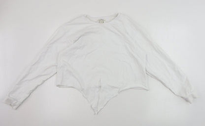 Miss Selfridge Womens White   Pullover Jumper Size 12