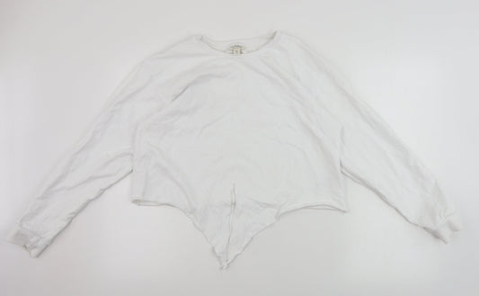 Miss Selfridge Womens White   Pullover Jumper Size 12