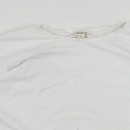 Miss Selfridge Womens White   Pullover Jumper Size 12