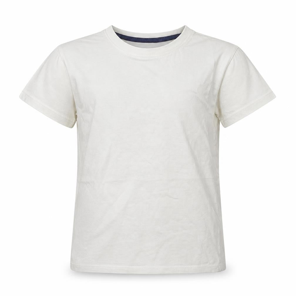 Demo Boys White   Basic T-Shirt Size 7-8 Years