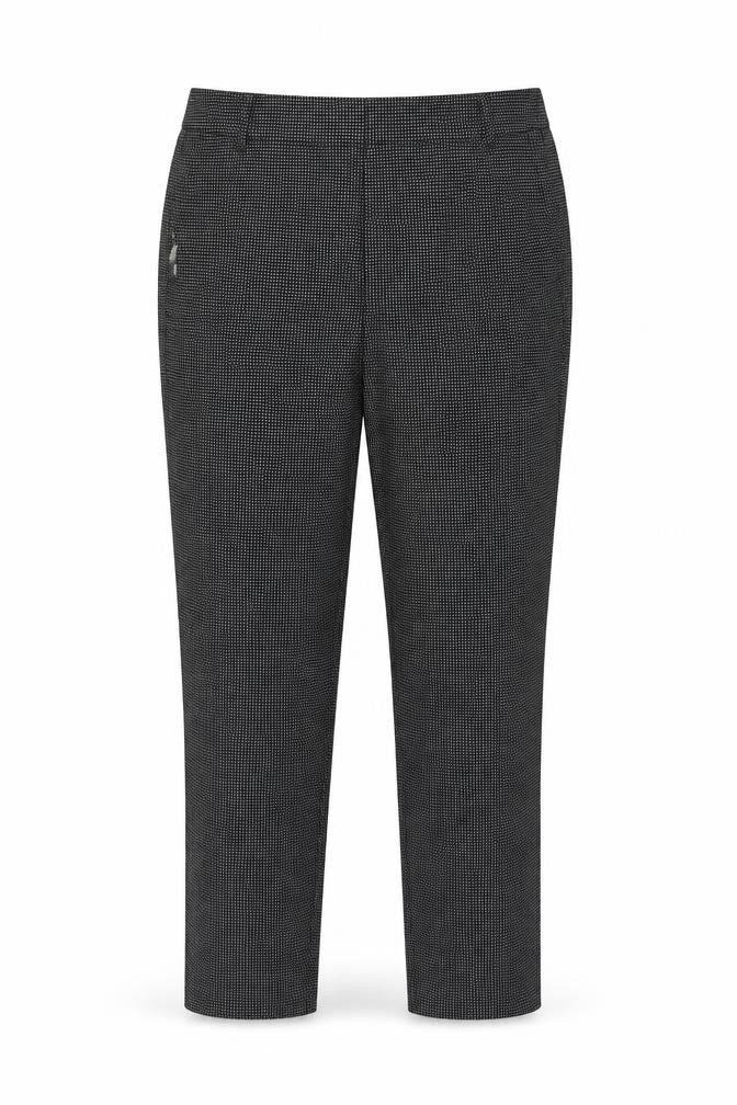 Zara Womens Black Check  Trousers  Size 8 L25 in