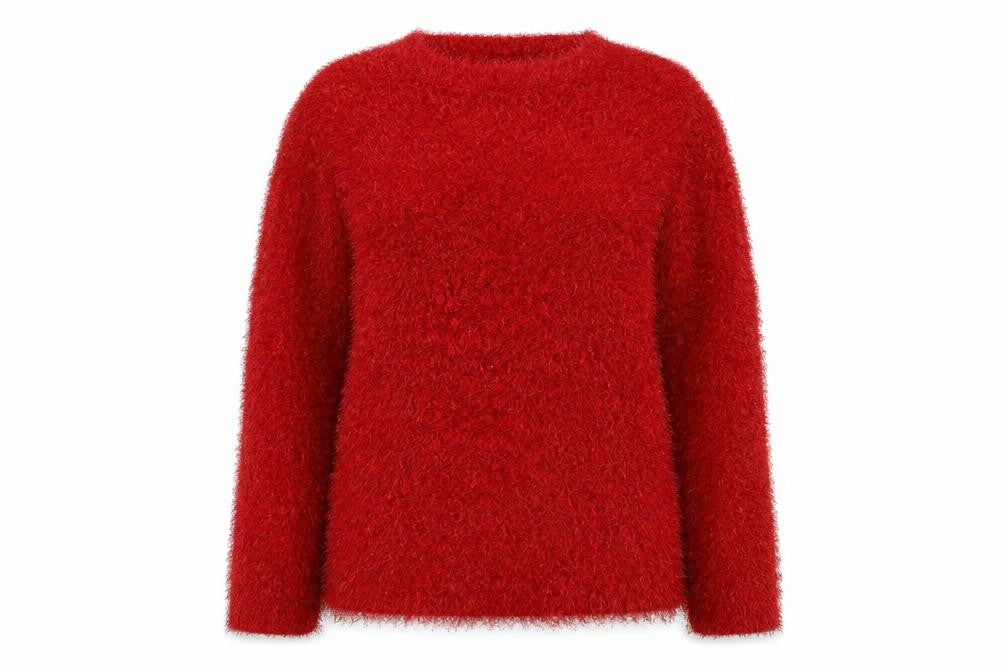 Damart Womens Red   Pullover Jumper Size L