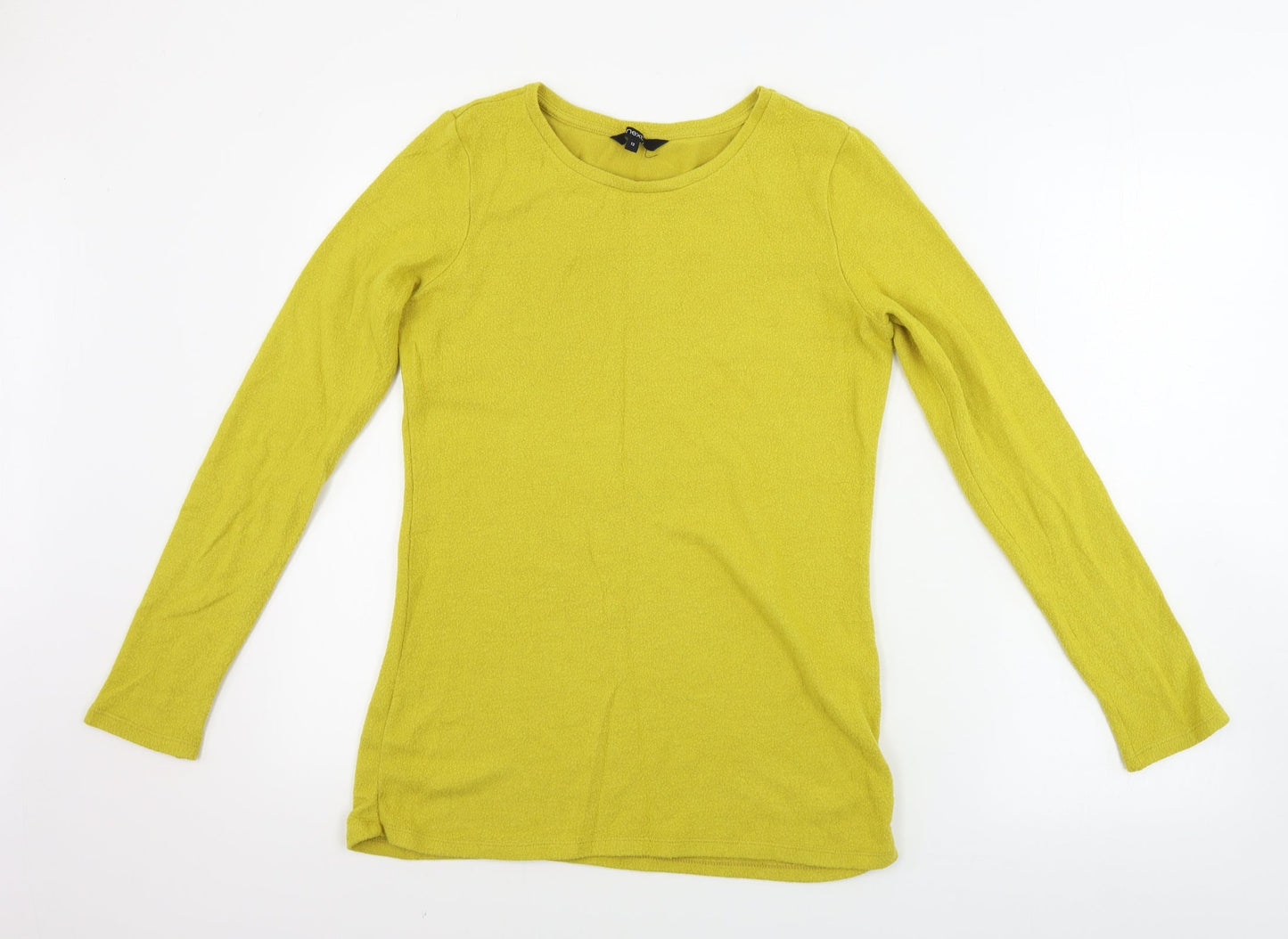 NEXT  Womens Yellow Houndstooth  Pullover Jumper Size 12