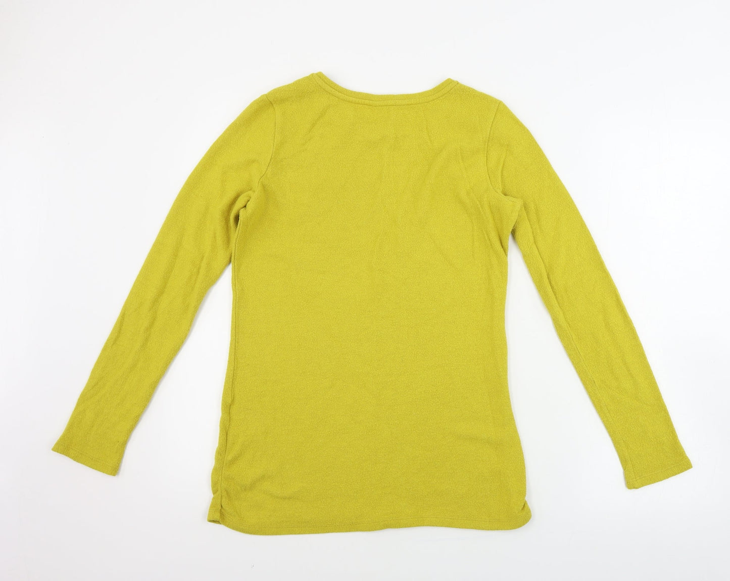 NEXT  Womens Yellow Houndstooth  Pullover Jumper Size 12