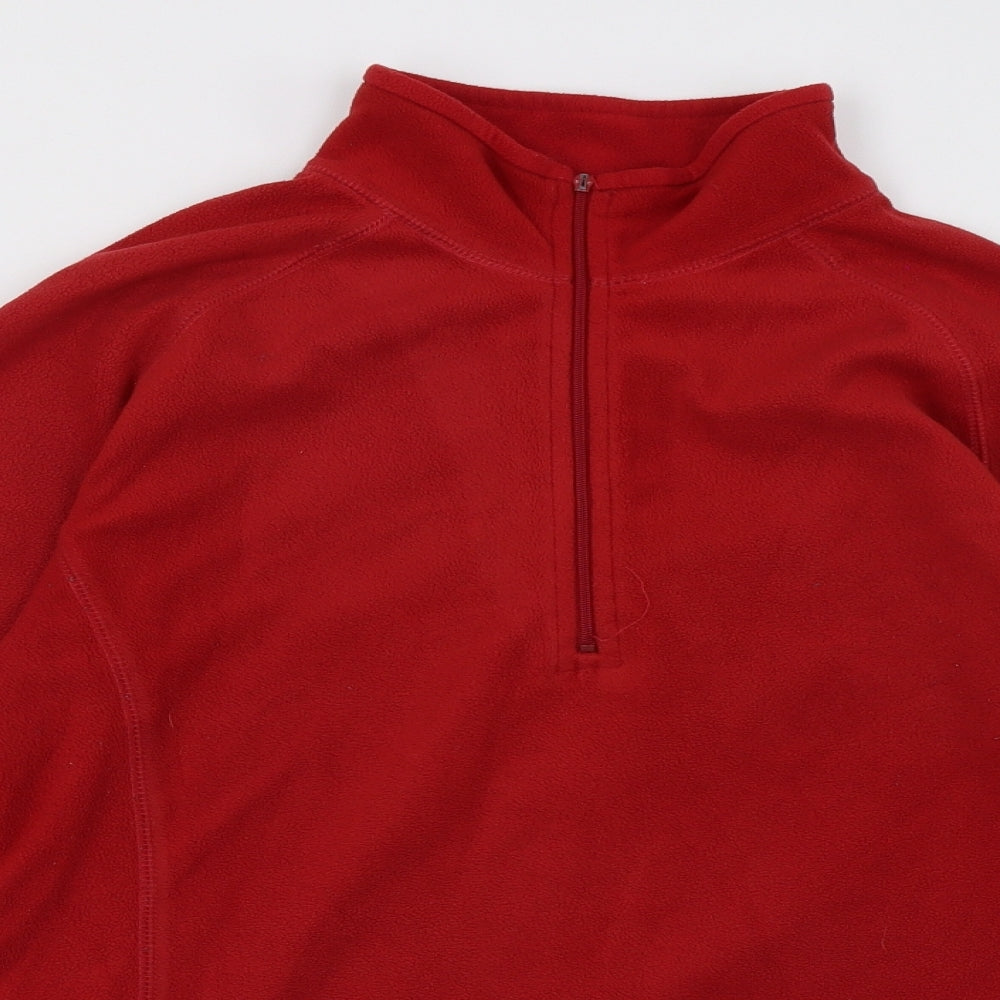 Mountain Life Womens Red   Pullover Sweatshirt Size 12