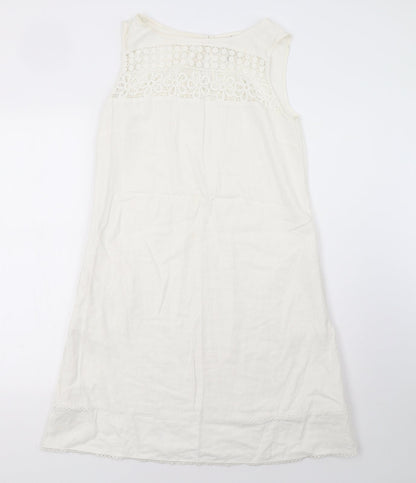 Preloved NEXT Womens White   A-Line  Size 8 - Front