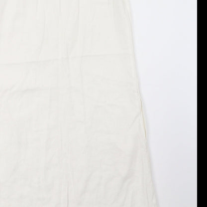 Preloved NEXT Womens White   A-Line  Size 8 - Label