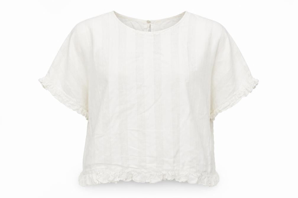 Zara Womens White   Basic T-Shirt Size M