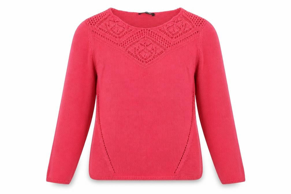 Kaleidoscope Womens Pink   Pullover Sweatshirt Size 14
