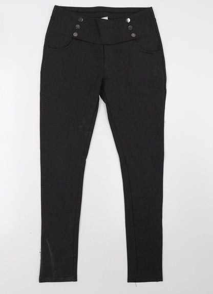 Preworn Womens Grey   Jegging Trousers Size 30 L29 in
