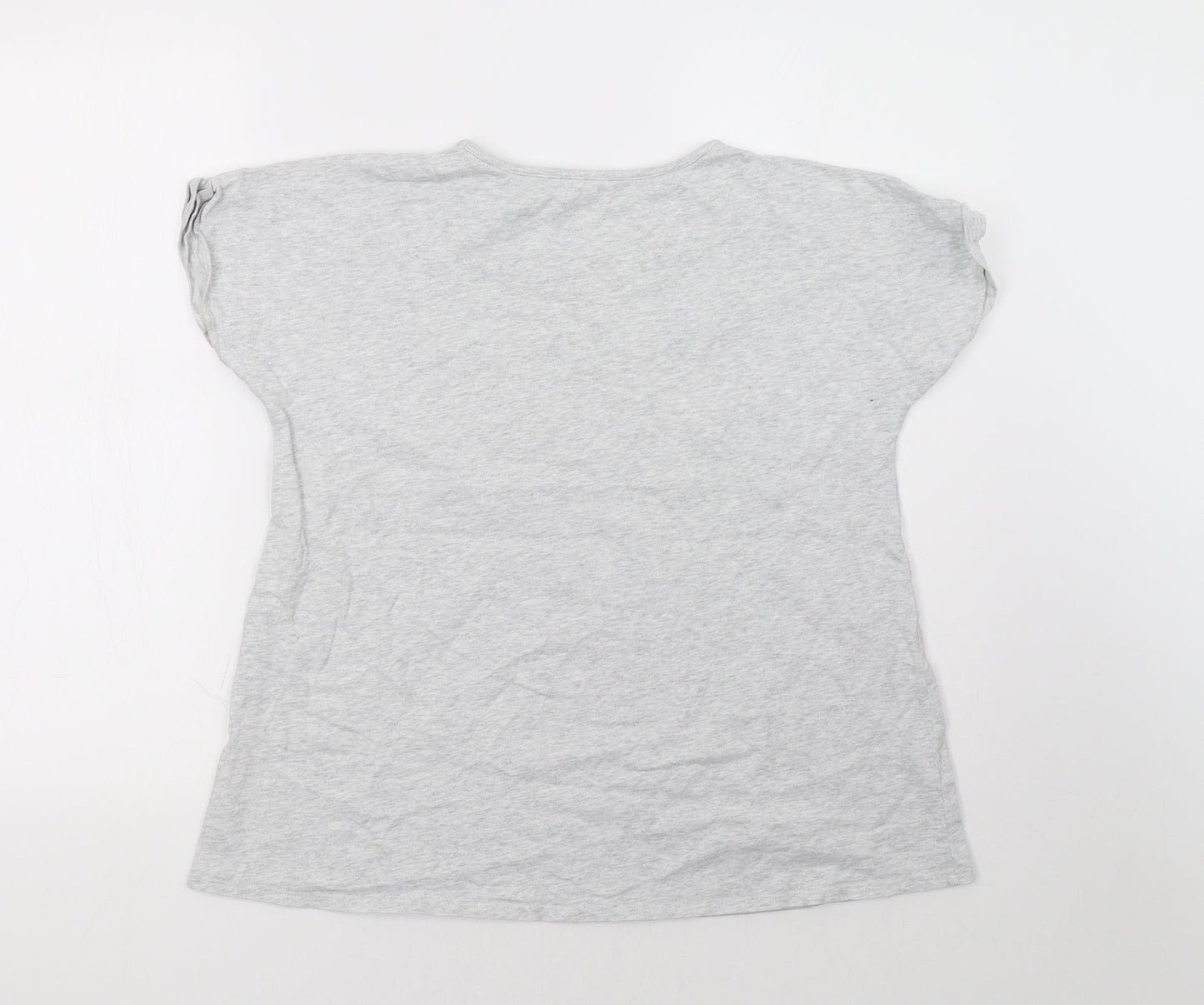 John Lewis Womens Grey    Pyjama Top Size M