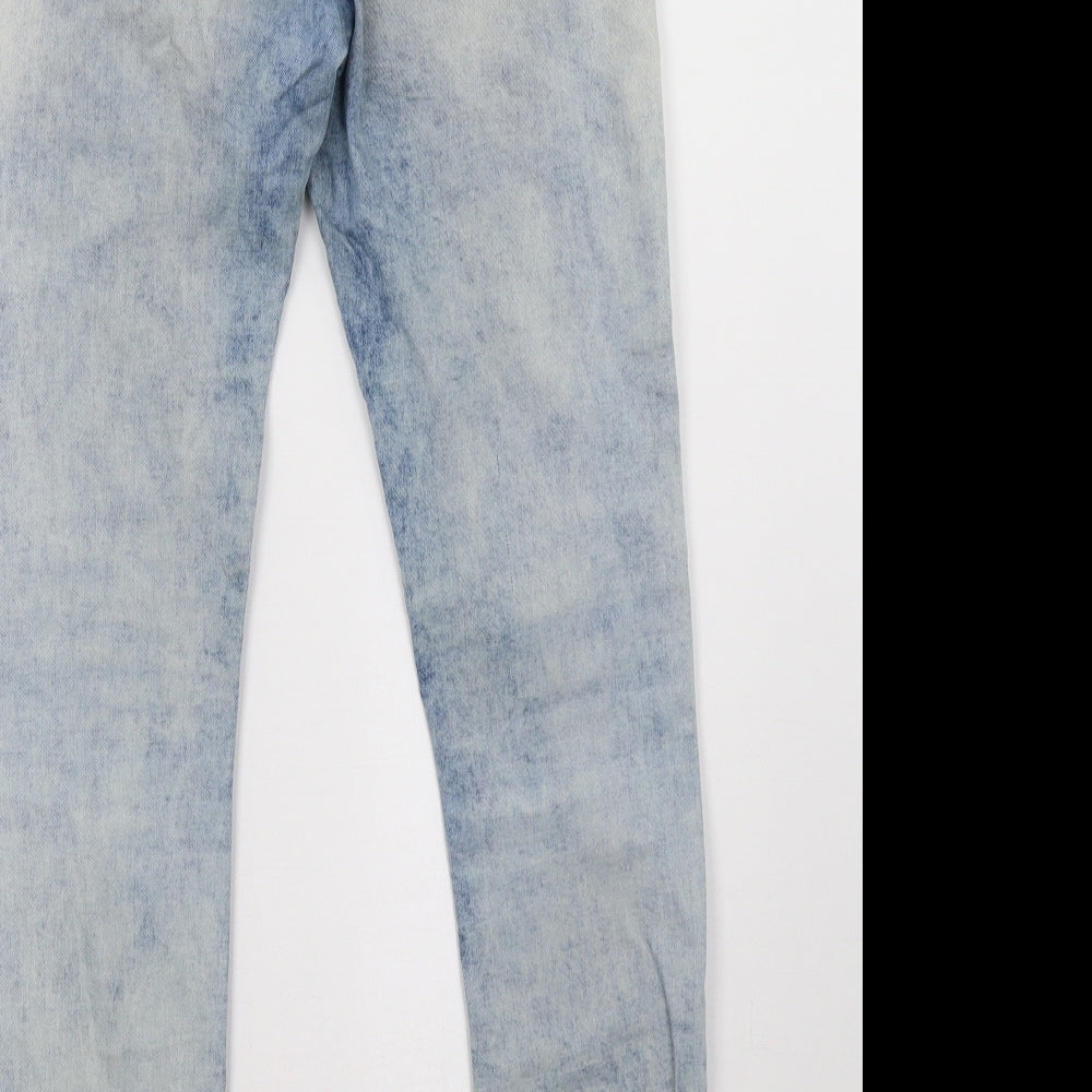 Bershka Womens Blue   Skinny Jeans Size 8 L31 in