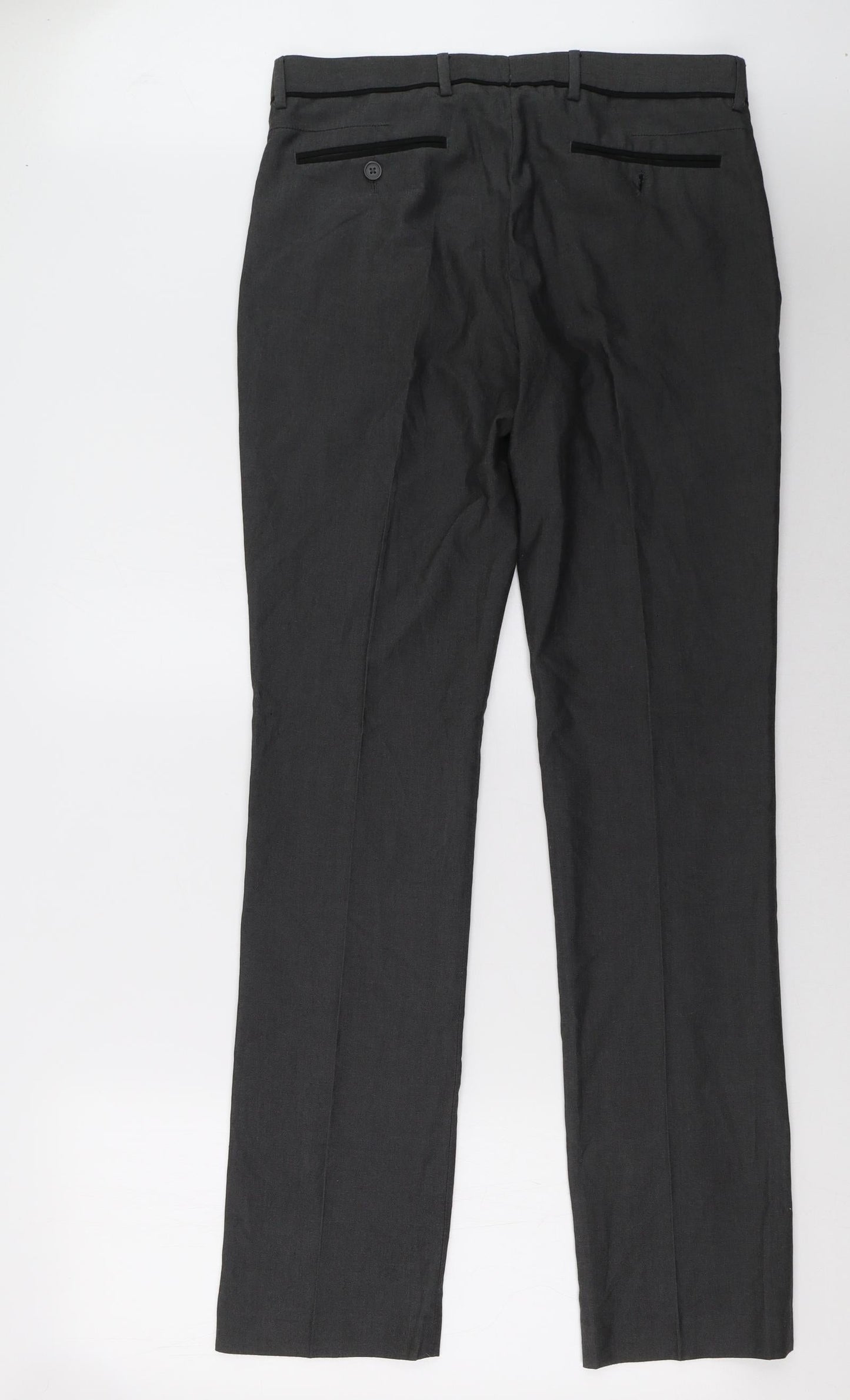 Butler And webb Mens Grey   Trousers  Size 32 L33 in